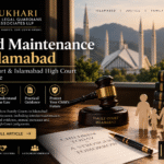 Child maintenance in Islamabad and Family Court legal guide